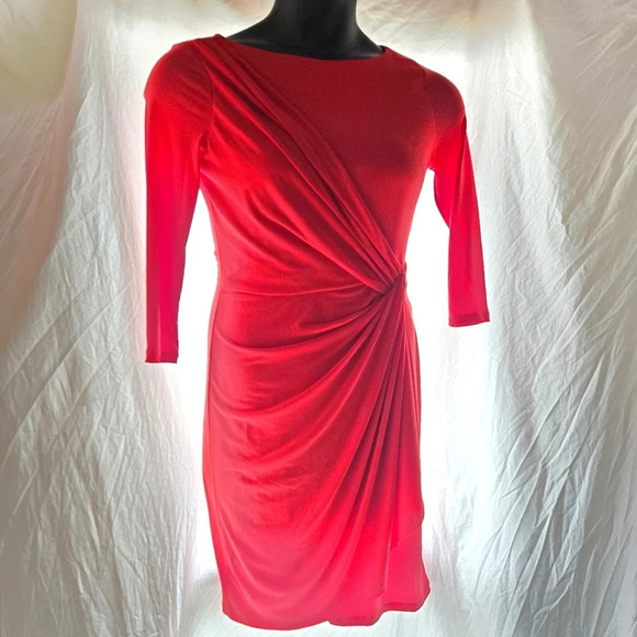 Pretty Coral Dress EUC - Picture 2 of 6